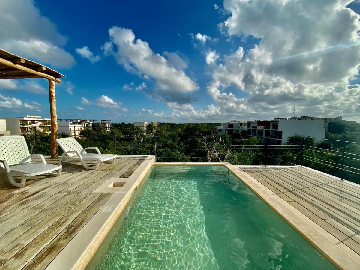 Aparthotel Rosa Azul Tulum Extérieur photo