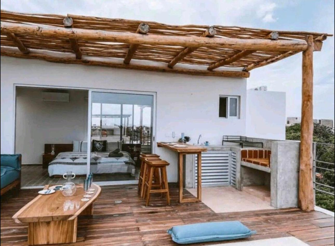 Aparthotel Rosa Azul Tulum Extérieur photo