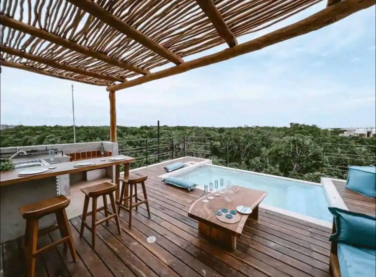 Aparthotel Rosa Azul Tulum Extérieur photo